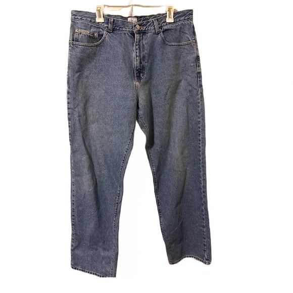 Classic Calvin Klein Men Easy Fit Relaxed Jeans, 38 - Picture 1 of 10